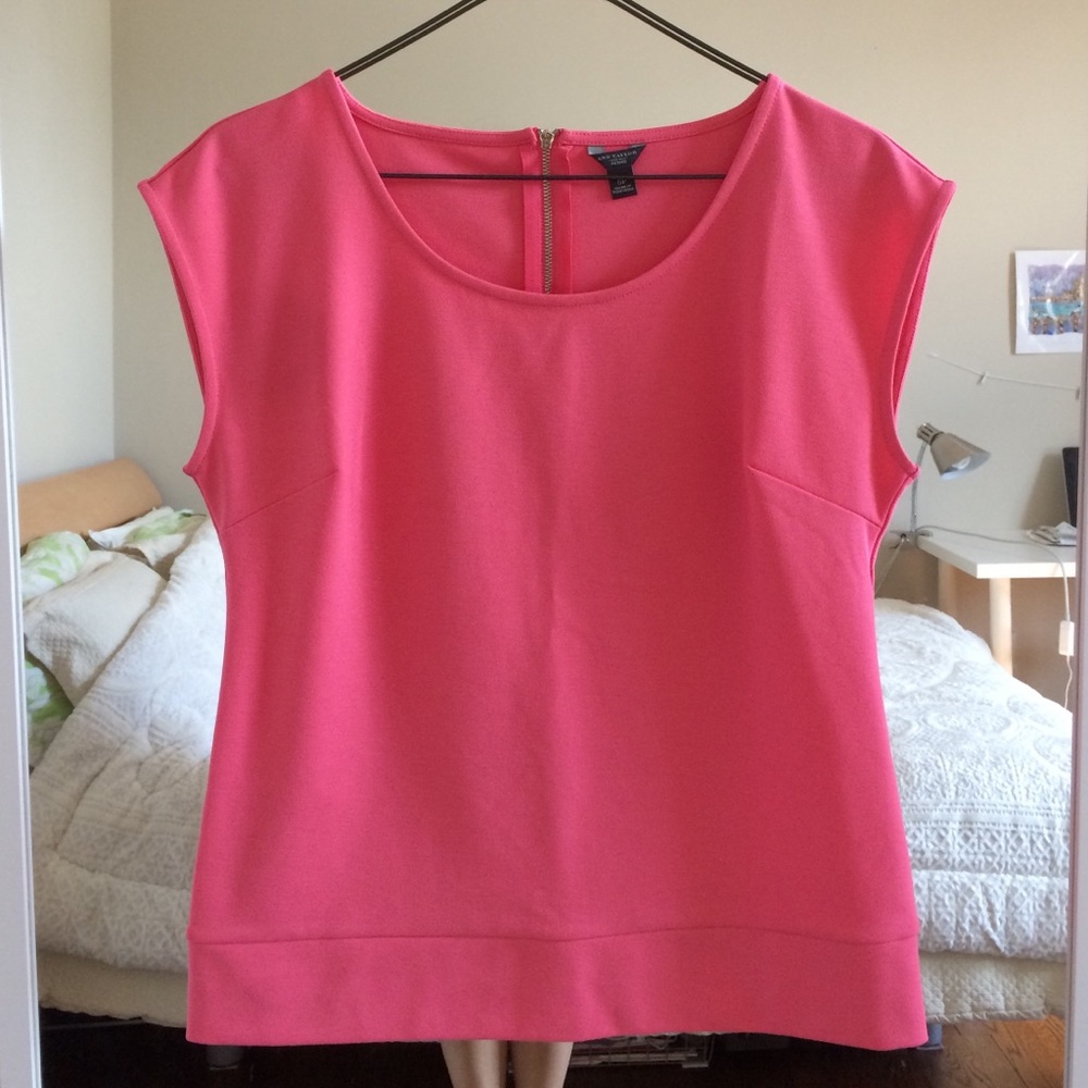 Pink Short Sleeved Top